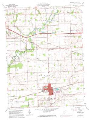 Archbold USGS topographic map 41084e3