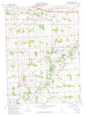 Blakeslee USGS topographic map 41084e6