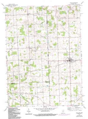 Edon USGS topographic map 41084e7