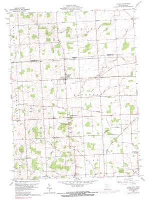 Lyons USGS topographic map 41084f1