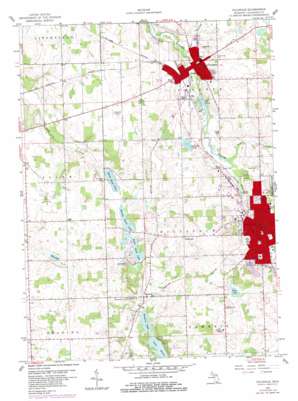Hillsdale USGS topographic map 41084h6