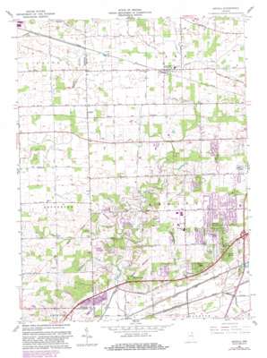 Arcola USGS topographic map 41085a3