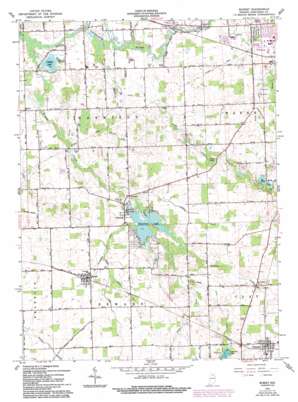Burket USGS topographic map 41085b8
