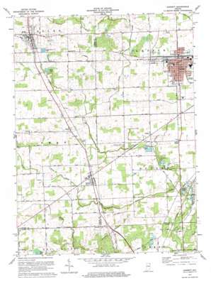 Garrett USGS topographic map 41085c2