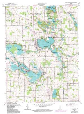 North Webster topo map