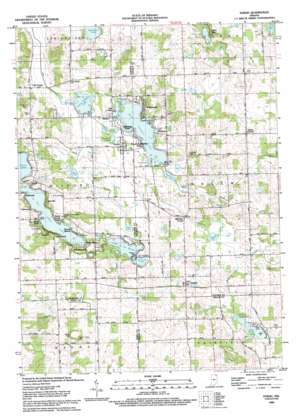Stroh USGS topographic map 41085e2