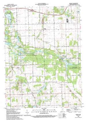 Mongo USGS topographic map 41085f3