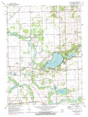 Klinger Lake USGS topographic map 41085g5