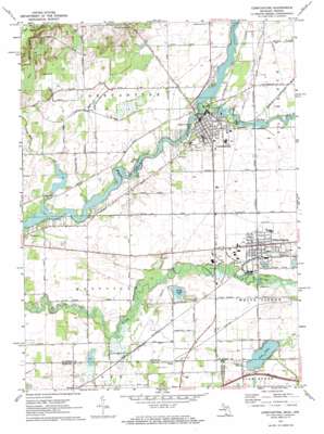 Constantine USGS topographic map 41085g6