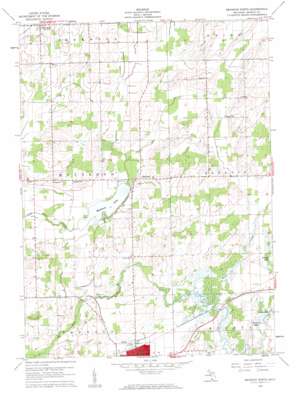 Bronson North USGS topographic map 41085h2