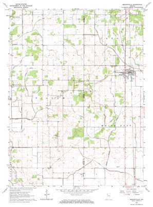 Medaryville USGS topographic map 41086a8