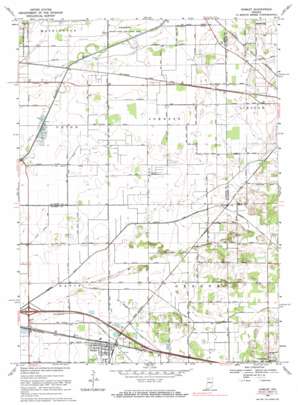 Hamlet USGS topographic map 41086d5