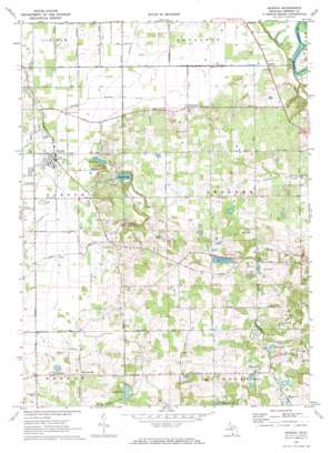 Baroda USGS topographic map 41086h4