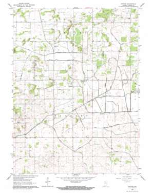 Kankakee USGS topographic map 41087a1
