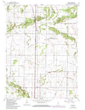 Enos USGS topographic map 41087a4