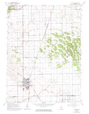 Leesville USGS topographic map 41087a6