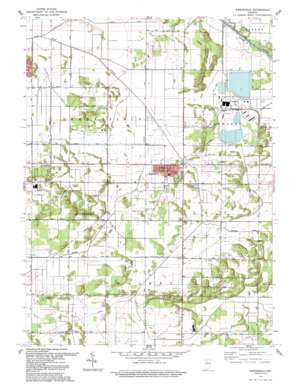 Wheatfield USGS topographic map 41087b1