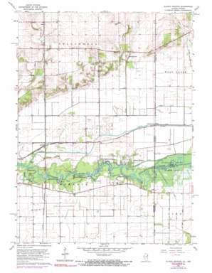 Illiana Heights USGS topographic map 41087b5