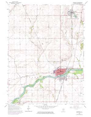 Momence USGS topographic map 41087b6
