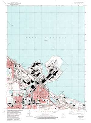 Whiting USGS topographic map 41087f4