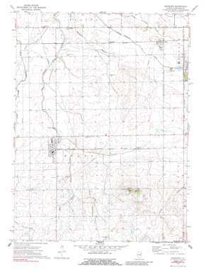 Aurora USGS topographic map 41088a1