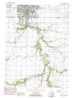 Streator South topo map