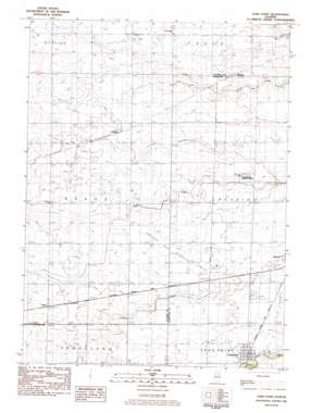 Long Point topo map