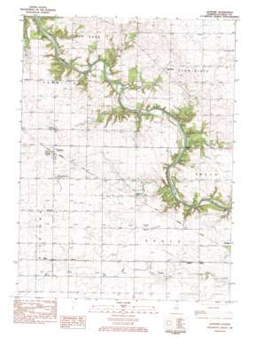 Leonore USGS topographic map 41088b8