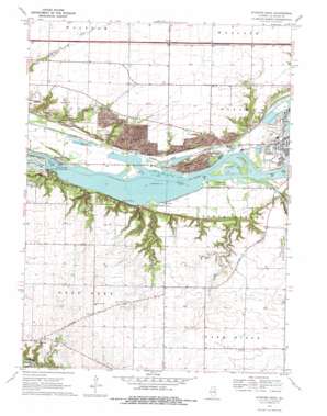 Starved Rock USGS topographic map 41088c8