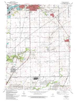 Elwood USGS topographic map 41088d1
