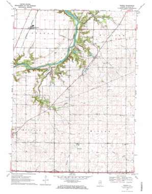 Serena USGS topographic map 41088d6