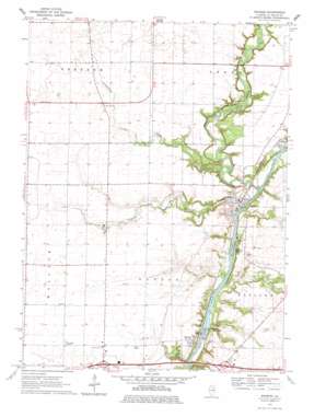 Wedron USGS topographic map 41088d7