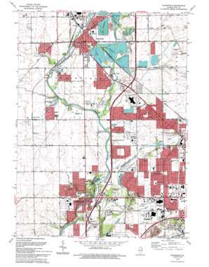 Plainfield USGS topographic map 41088e2
