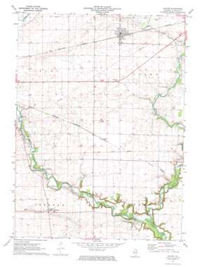 Leland USGS topographic map 41088e7