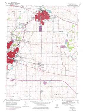 Sycamore USGS topographic map 41088h6