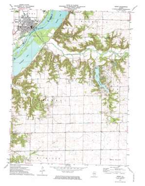 Henry USGS topographic map 41089a3