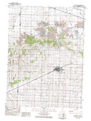 Neponset USGS topographic map 41089c7