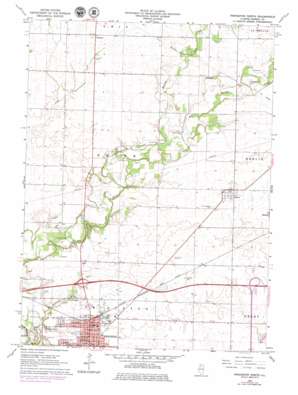 Princeton North USGS topographic map 41089d4