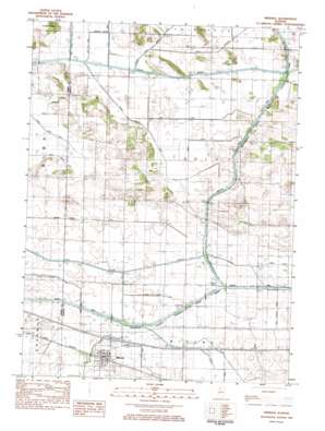 Mineral USGS topographic map 41089d7