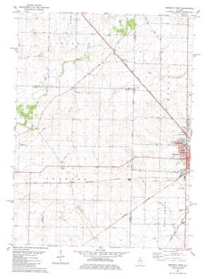 Mendota West USGS topographic map 41089e2