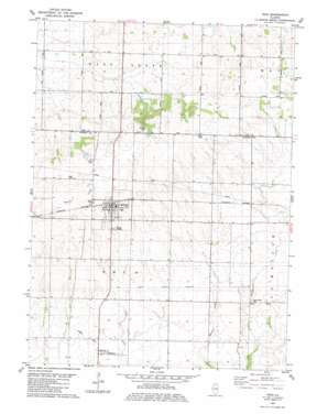 Ohio USGS topographic map 41089e4
