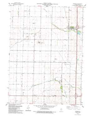 Steward USGS topographic map 41089g1