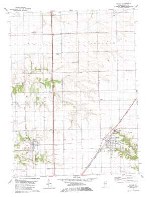 Wataga USGS topographic map 41090a3