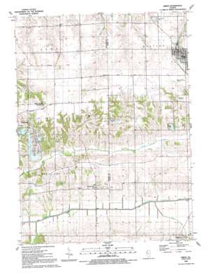 Orion USGS topographic map 41090c4