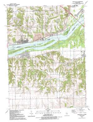 Andalusia USGS topographic map 41090d6
