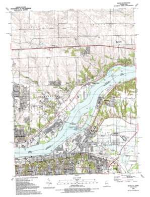 Silvis USGS topographic map 41090e4