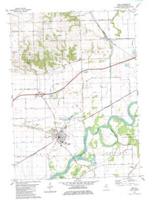 Erie USGS topographic map 41090f1