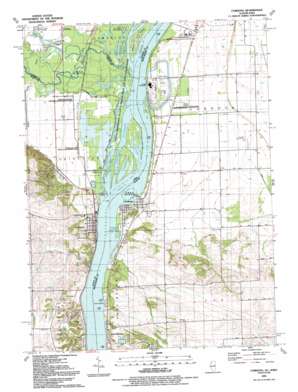 Cordova USGS topographic map 41090f3