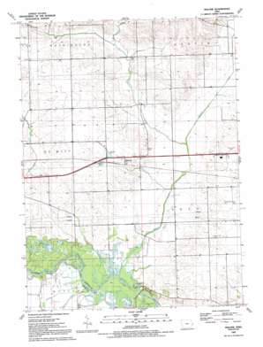 Malone USGS topographic map 41090g4