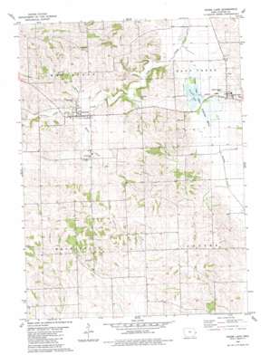 Goose Lake USGS topographic map 41090h4